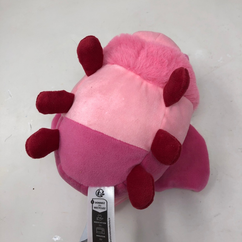 Squishable Mini Lovebug 7" Plush Pink White Heart Wings Soft Bug - Picture 7 of 9